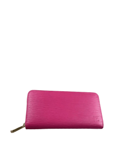 Louis Vuitton Zippy Wallet Dark Pink M60017