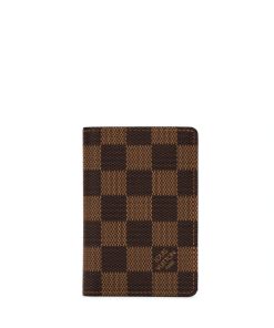 Louis Vuitton Pocket Organizer Damier Brown Canvas 11Cm N63143