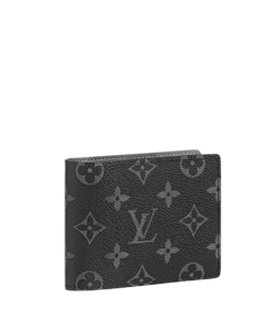 Louis Vuitton Amerigo Wallet Monogram Canvas In Black 11Cm N60053