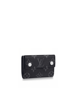 Louis Vuitton Discovery Compact Wallet Black 9Cm M67630