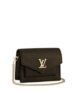 Louis Vuitton Mini Mylockme Chain Pochette In Black Color 13Cm M69183