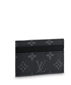 Louis Vuitton Card Holder Monogram Eclipse 9Cm M62170