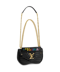Louis Vuitton New Wave Chain Bag Black 25Cm M55206
