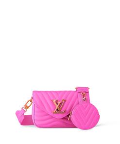 Louis Vuitton New Wave Multi Pochette Dark Pink 20Cm M56471