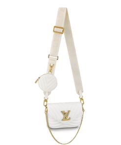 Louis Vuitton New Wave Multi Pochette White 20Cm M56471