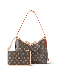 Louis Vuitton Carryall Pm Beige Line Monogram Canvas 30Cm M46203