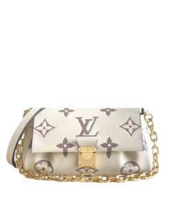 Louis Vuitton Favorite 24Cm White And Purple M45836