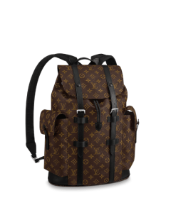 Louis Vuitton Christopher Backpack Monogram Brown Macassar Canvas 45Cm M43735
