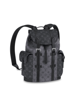 Louis Vuitton Christopher Monogram Eclipse Reverse Black And Grey 45Cm M46331