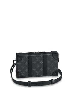 Louis Vuitton Soft Trunk Monogram Eclipse Canvas Black 23Cm M69838
