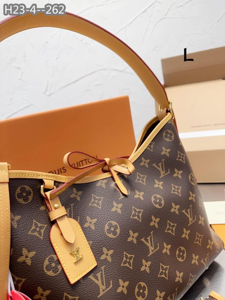 Louis Vuitton Carryall Pm Brown Line Monogram Canvas 30Cm M46203 - Image 10