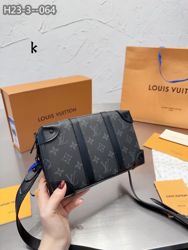 Louis Vuitton Soft Trunk Monogram Eclipse Canvas Black 23Cm M69838 - Image 2