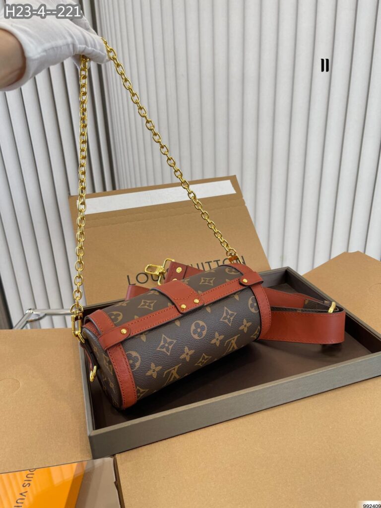 Louis Vuitton Papillon Trunk Bricky Color 20Cm M57835 - Image 3