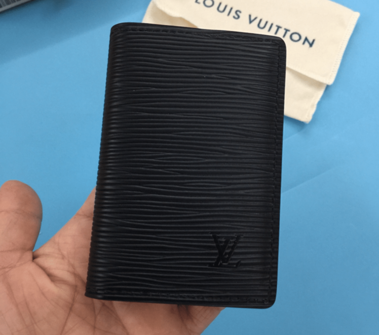 Louis Vuitton Pocket Organizer Epi Leather Black 11Cm M60642 - Image 3
