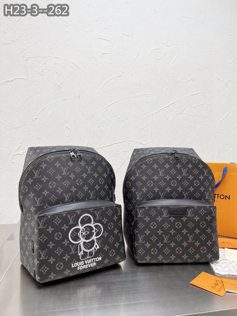 Louis Vuitton Discovery Backpack Monogram Eclipse Pm Black 37Cm M43186 - Image 3