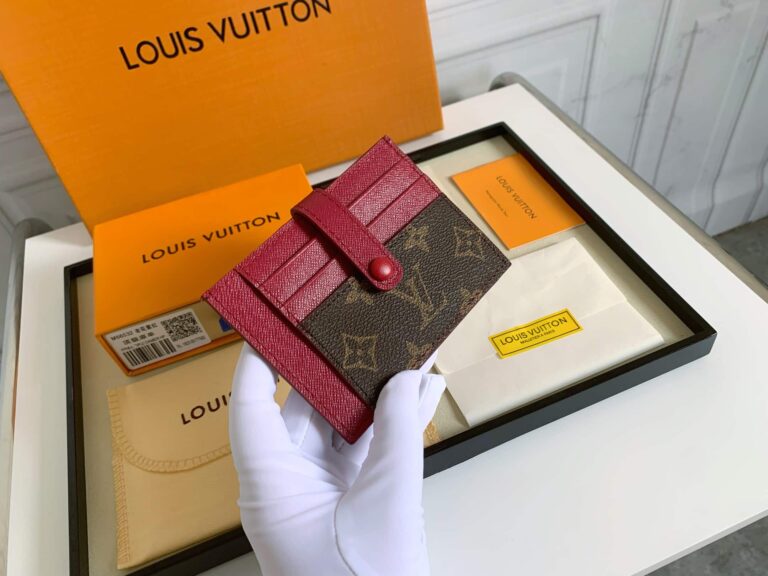 Louis Vuitton Multi Card Holder Wallets Dark Pink 11Cm M66532 - Image 2