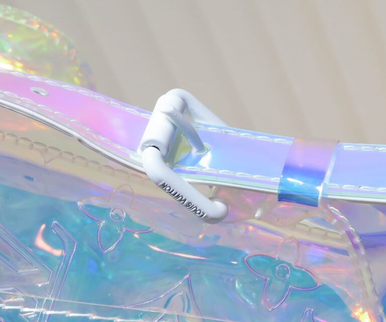 Louis Vuitton X Virgil Abloh Pvc Prism Christopher Backpack Honogram 49Cm M53286 - Image 4