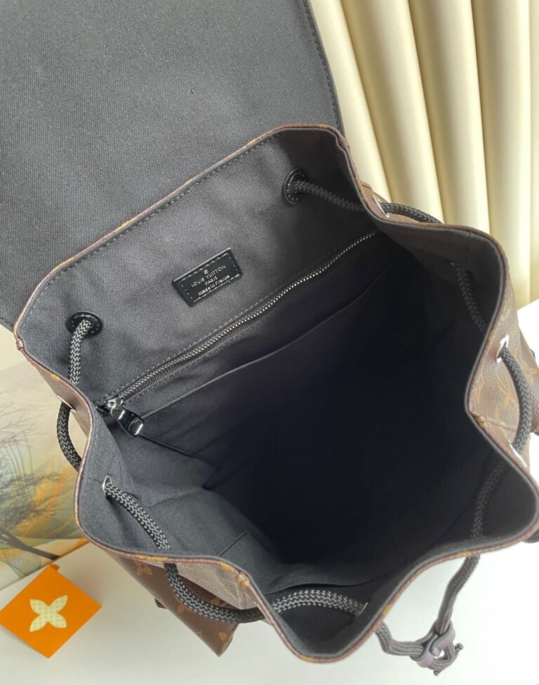 Louis Vuitton Christopher Backpack Monogram Brown Macassar Canvas 45Cm M43735 - Image 5