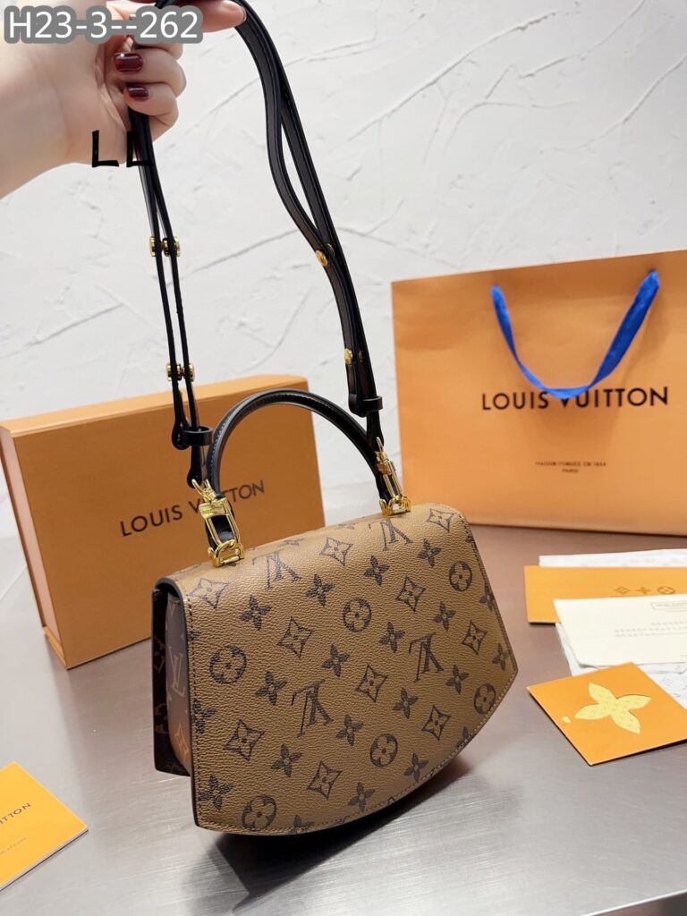 Louis Vuitton Tilsitt Bag Brown 23Cm M46548 - Image 5