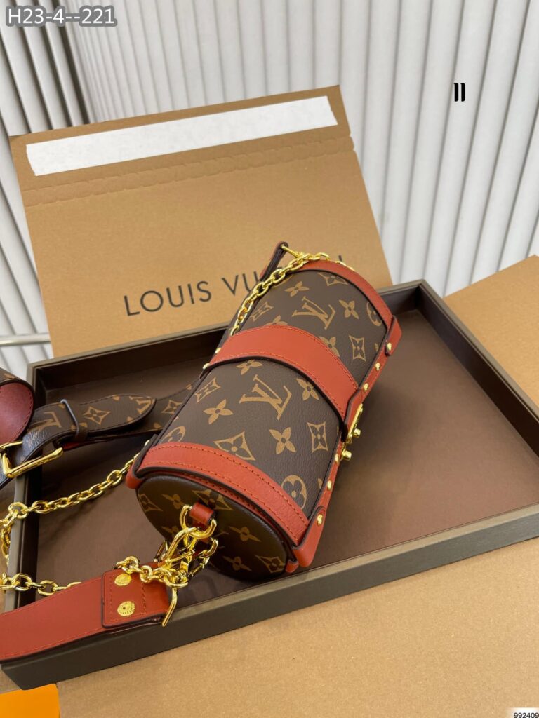 Louis Vuitton Papillon Trunk Bricky Color 20Cm M57835 - Image 5