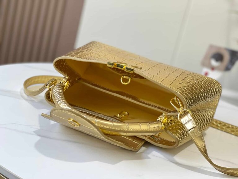 Louis Vuitton Capucines Gold 31.5Cm N92967 - Image 6