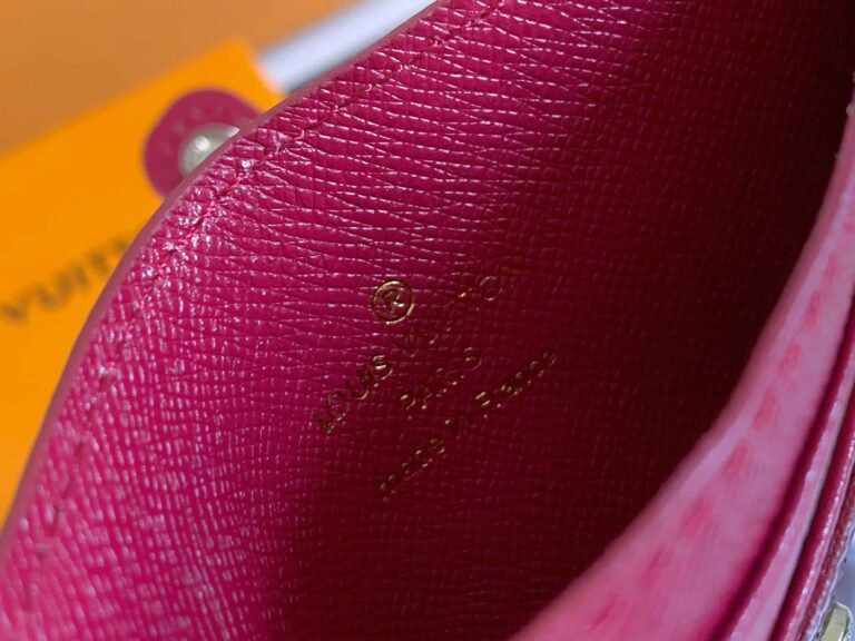 Louis Vuitton Multi Card Holder Wallets Dark Pink 11Cm M66532 - Image 6