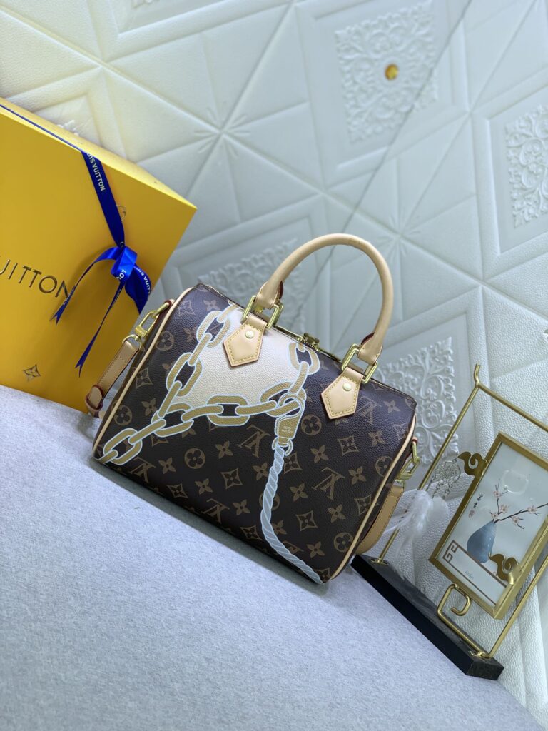 Louis Vuitton Speedy Bandoulière 25Cm Brown N40473 - Image 3