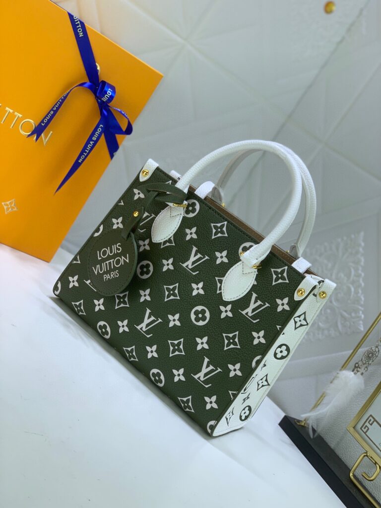 Louis Vuitton Onthego Mm 25Cm Dark Green M46060 - Image 9