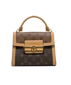 Louis Vuitton Dauphine Capitale Bag Brown 21Cm M46751