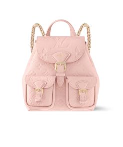 Louis Vuitton Backup Backpack Pink 20Cm M47074