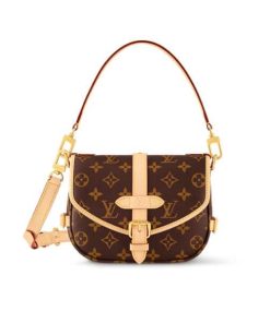 Louis Vuitton Saumur Bb Monogram Brown 20Cm M46740