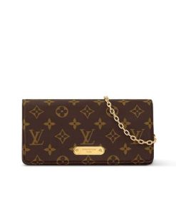 Louis Vuitton Wallet On Chain Lily Monogram 20Cm M82509