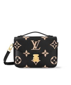 Louis Vuitton Pochette Métis Bag Black 25Cm M45773