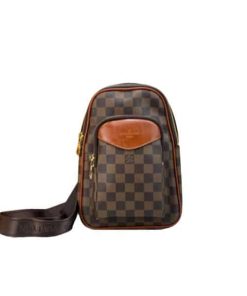 Louis Vuitton Sling Bag Paris Chest Bag Damier Ebene 28Cm