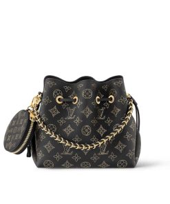 Louis Vuitton Bella Monogram Canvas Black 23Cm M23392