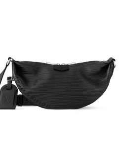 Louis Vuitton Hamac Bag Epi Leather Black 39Cm M25225