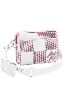 Louis Vuitton Lv Trio Messenger Bag White 25Cm M20665