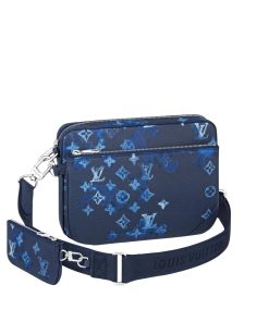 Louis Vuitton Lv Trio Messenger Bag Ink Watercolor 25Cm M57840