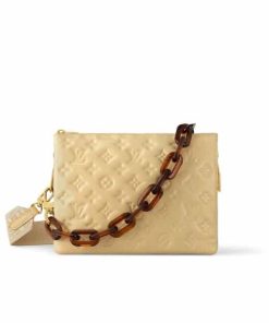 Louis Vuitton Coussin Pm Bag Yellow 27Cm M22335