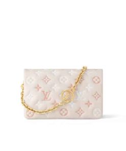 Louis Vuitton Pochette Coussin Bag Cream 19Cm M82289