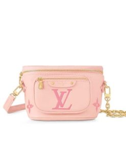 Louis Vuitton Mini Bumbag Pink 18Cm M82347