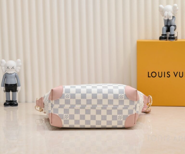 Louis Vuitton Tote Bag Damier Azur Pink 26Cm - Image 8