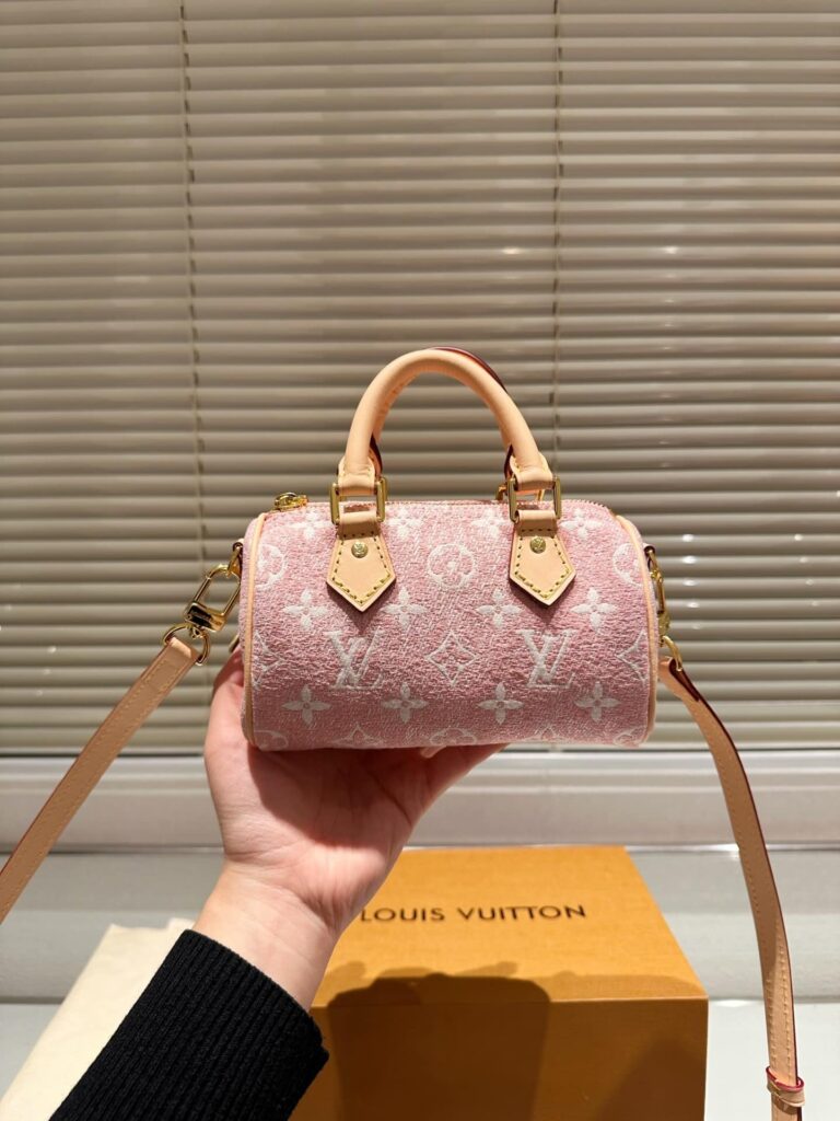 Louis Vuitton Nano Speedy Monogram Pink 17Cm - Image 2