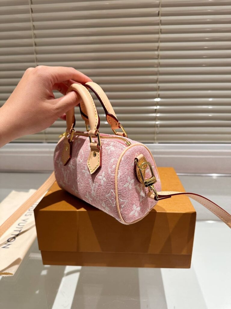 Louis Vuitton Nano Speedy Monogram Pink 17Cm - Image 4