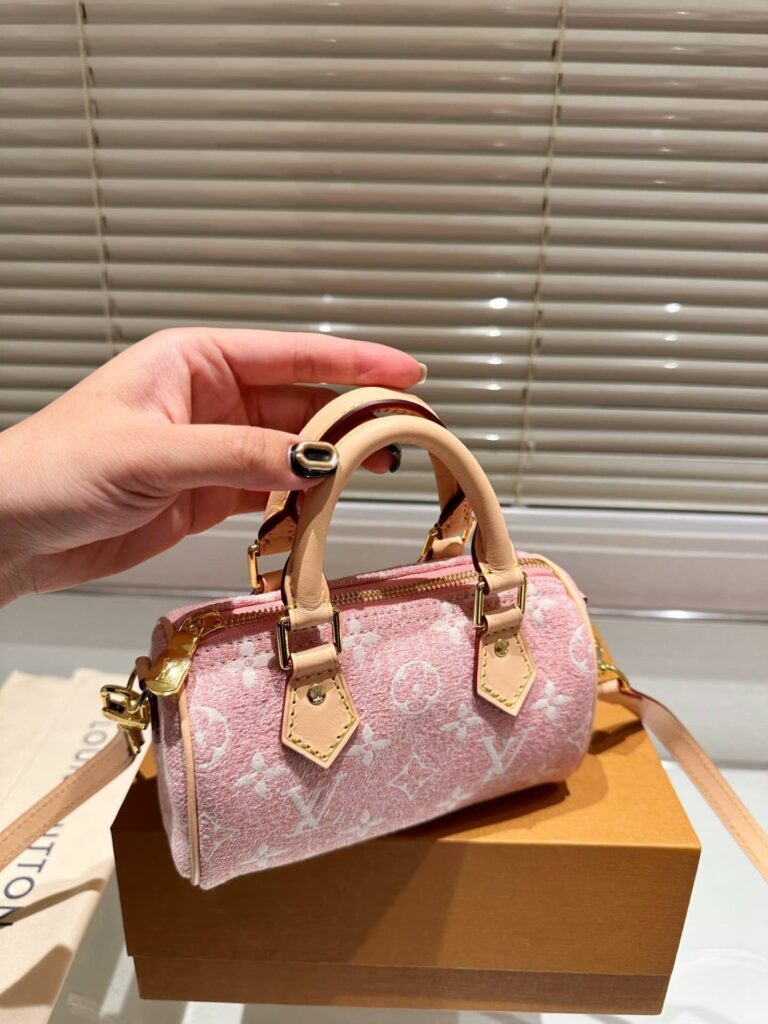 Louis Vuitton Nano Speedy Monogram Pink 17Cm - Image 5