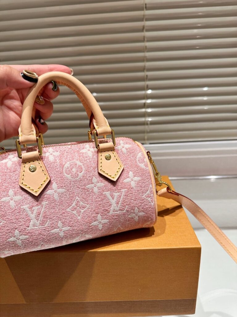 Louis Vuitton Nano Speedy Monogram Pink 17Cm - Image 6