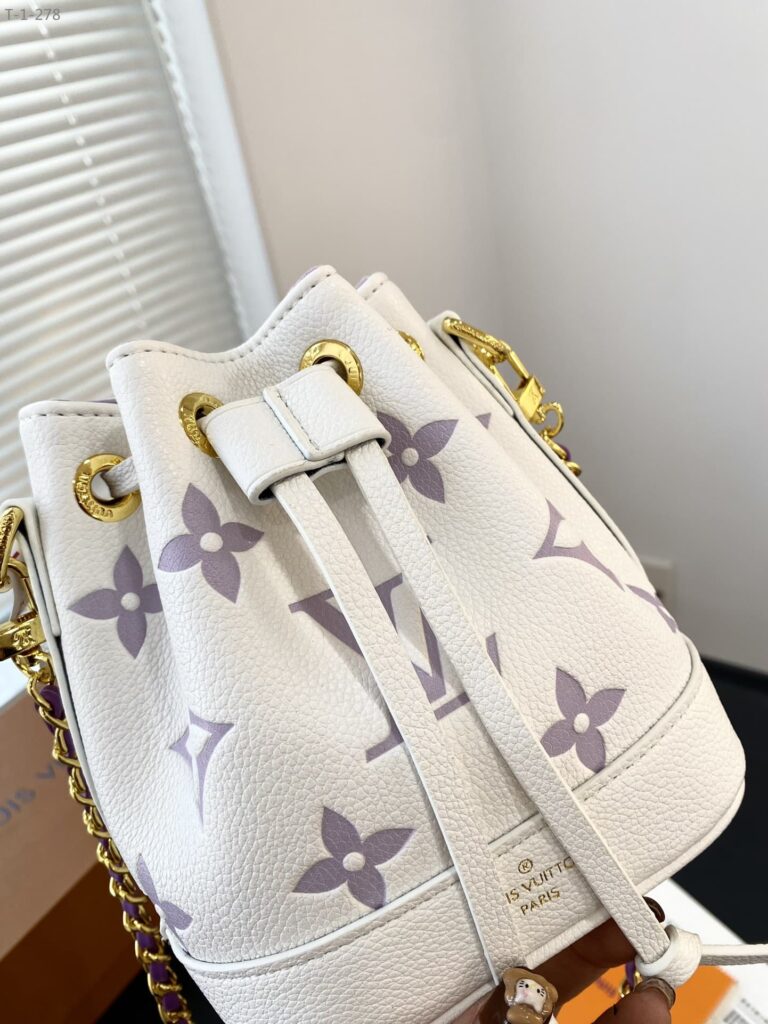 Louis Vuitton Noe Nano White With Purple 17Cm M82933 - Image 5