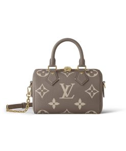 Louis Vuitton Speedy Bandoulière 20 Monogram Empreinte Leather 26Cm M46575