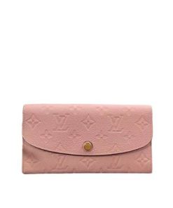 Louis Vuitton Emilie Wallet Pink 19Cm