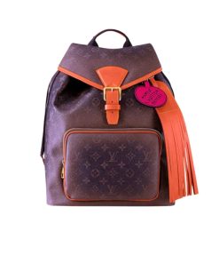 Louis Vuitton Montsouris Backpack Monogram Dust Coated Canvas 30Cm M11540